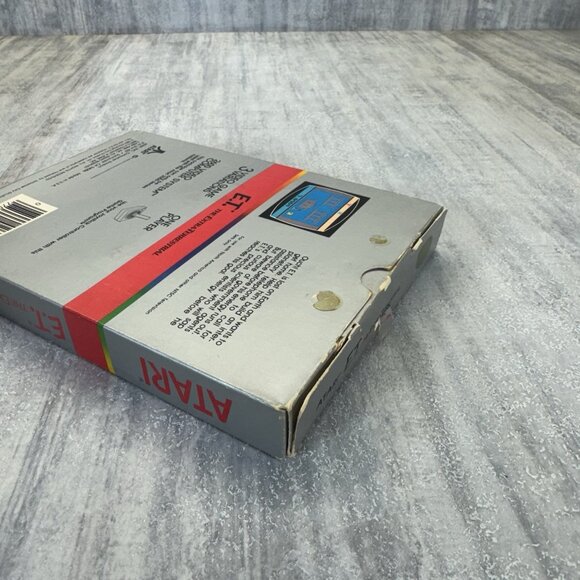 E.T. The Extra-Terrestrial - Atari 2600 Vintage 1982 Video Game Complete In Box - Picture 15 of 16